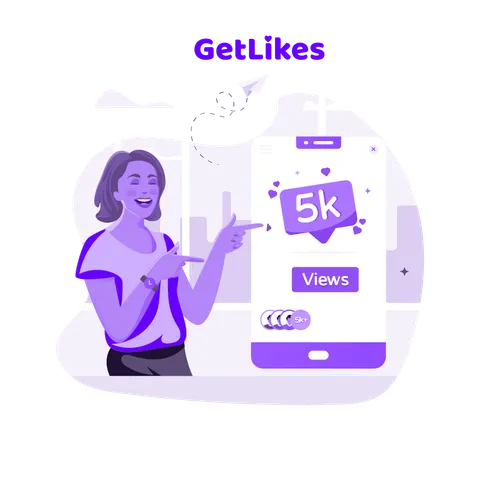 Close-up of a TikTok view counter next to the like and comment icons
