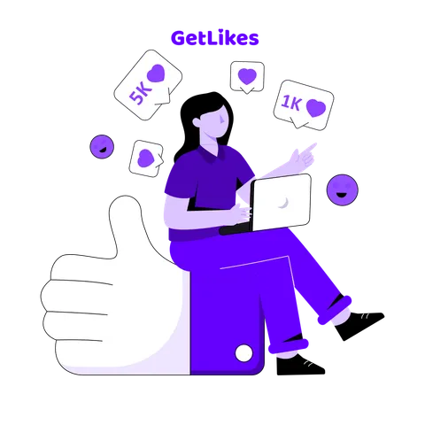 TikTok video screen with the heart, comment and share counts on the right side