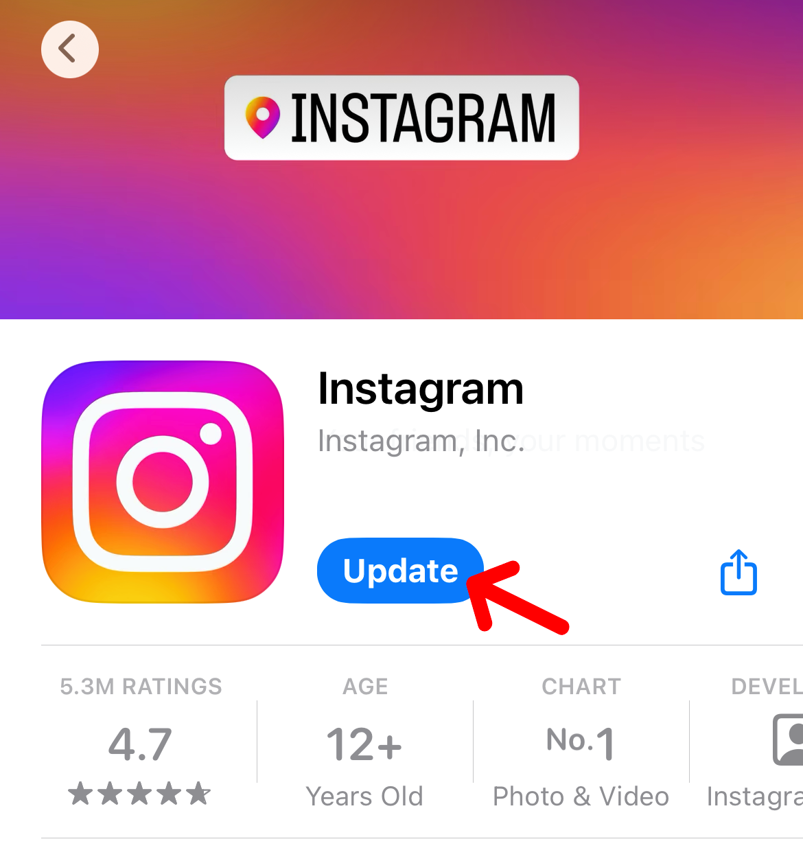 Instagram notes not showing